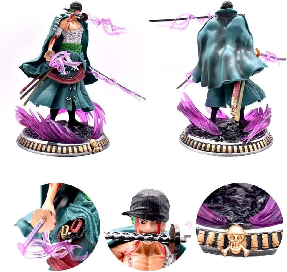 فیگور زورو انیمه وان پیس 20 سانت جعبه دار مدل ONE PIECE- ZORO HOLDING