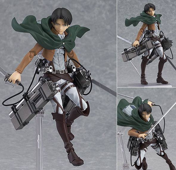 اکشن فیگور لیوای اتک ان تایتان فیگما مدل Levi Attack On Titan Figma