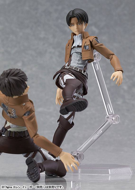 اکشن فیگور لیوای اتک ان تایتان فیگما مدل Levi Attack On Titan Figma