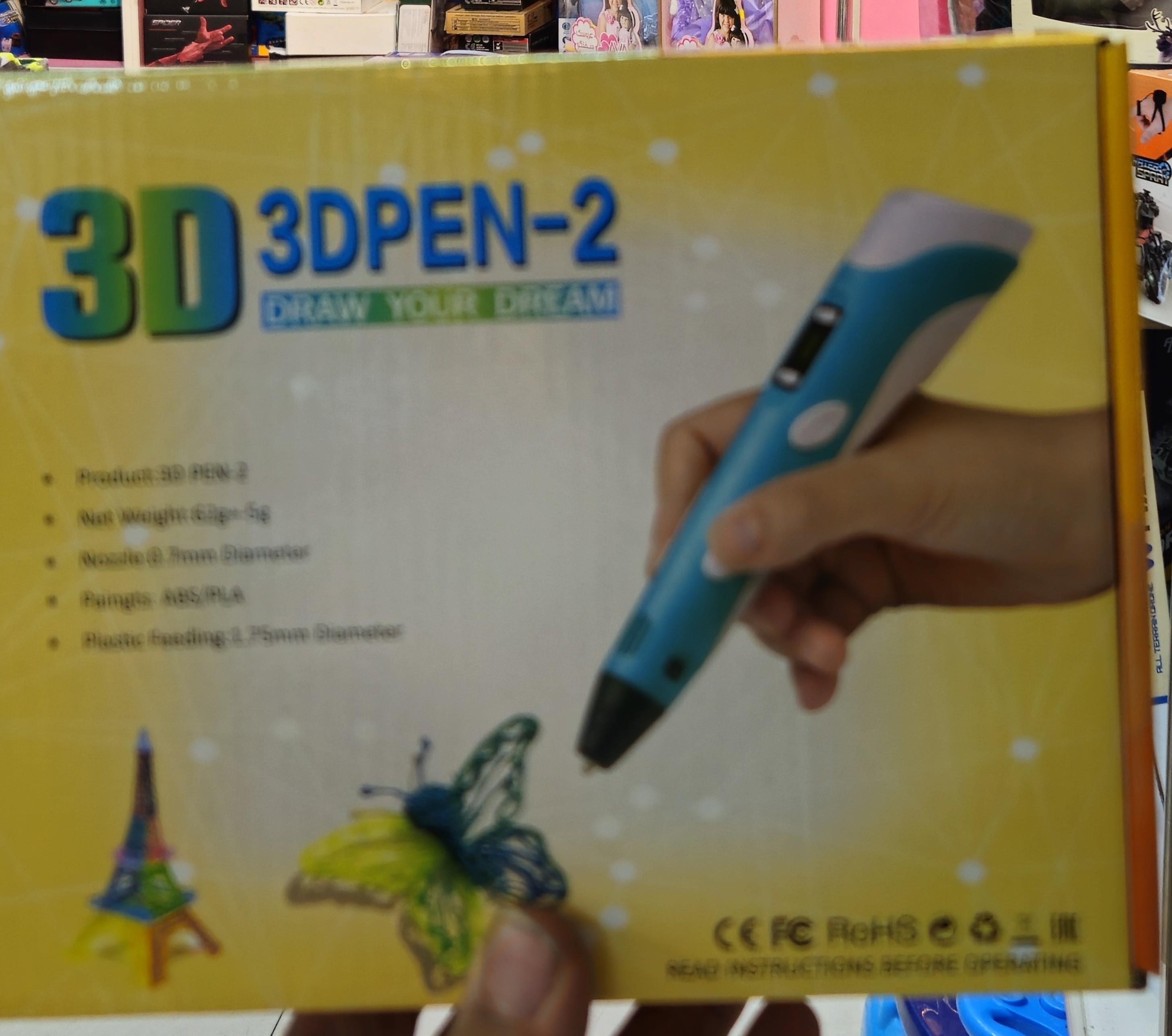 قلم جادویی سه بعدی مدل 3D PEN