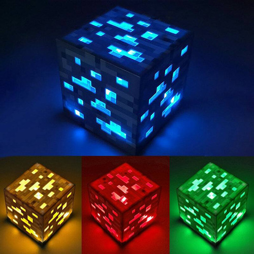 ماینکرافت سنگ معدن چراغدار سنسوردار مدل 32959