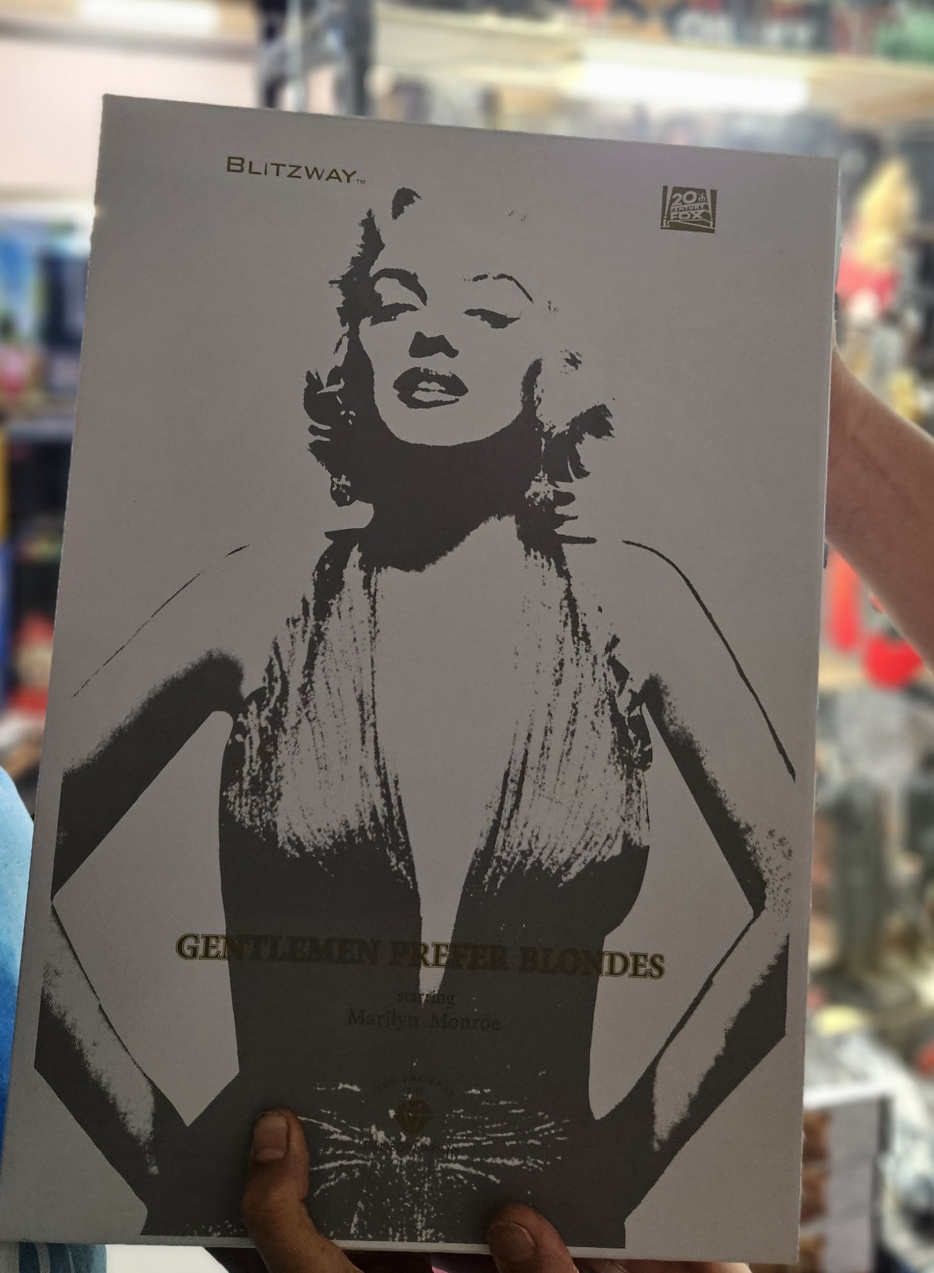 فیگور مرلین مونرو 45 سانتی مقیاس 1/4 های کپی مدل Marilyn Monroe