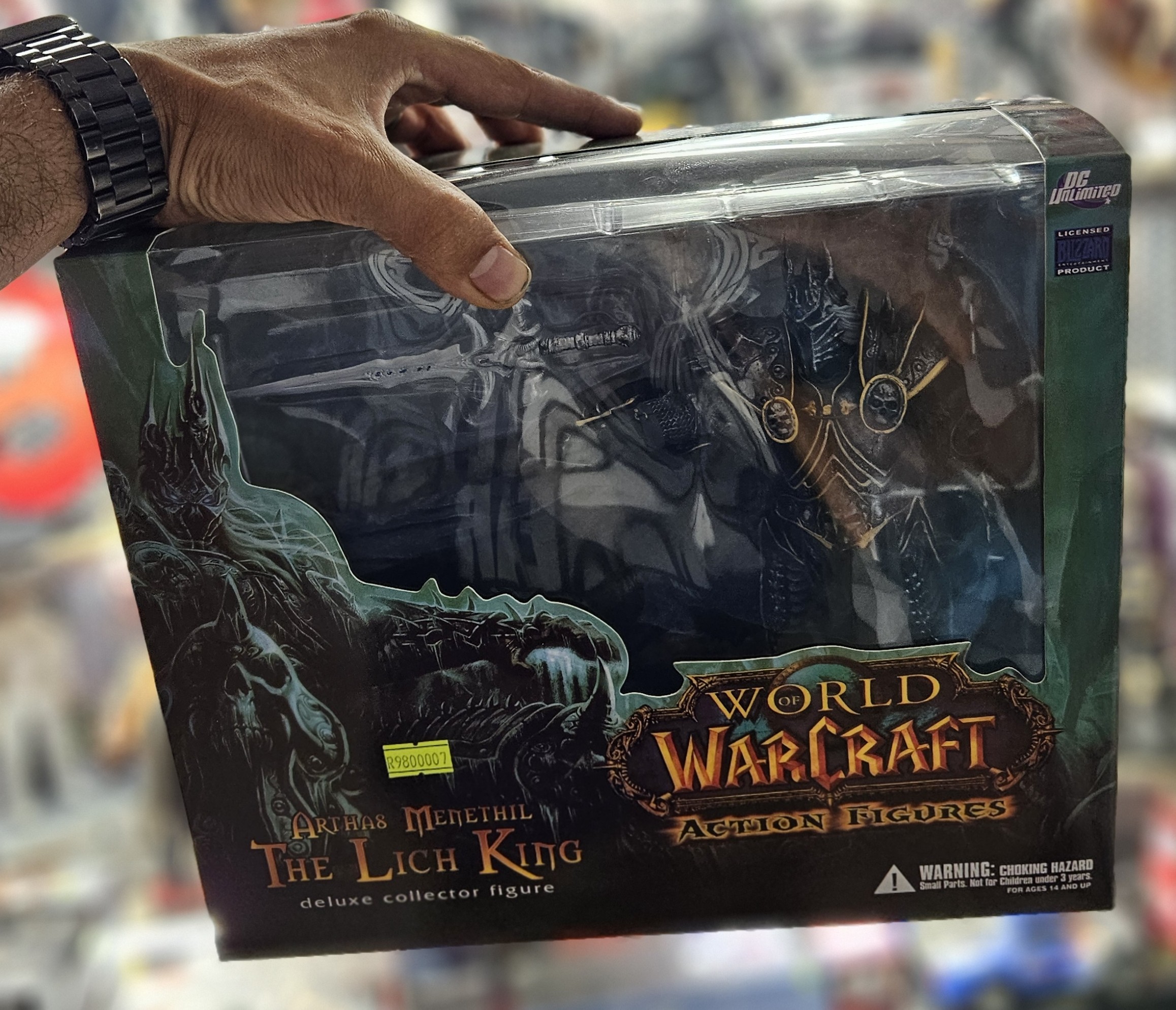 فیگور لیچ کینگ از وارکرافت 25 سانت مدل Lich King warcraft