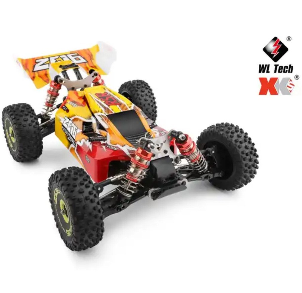 ماشین کنترلی براشلس 75 کیلومتر Wltoys 144010