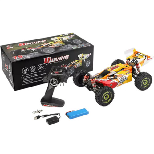 ماشین کنترلی براشلس 75 کیلومتر Wltoys 144010