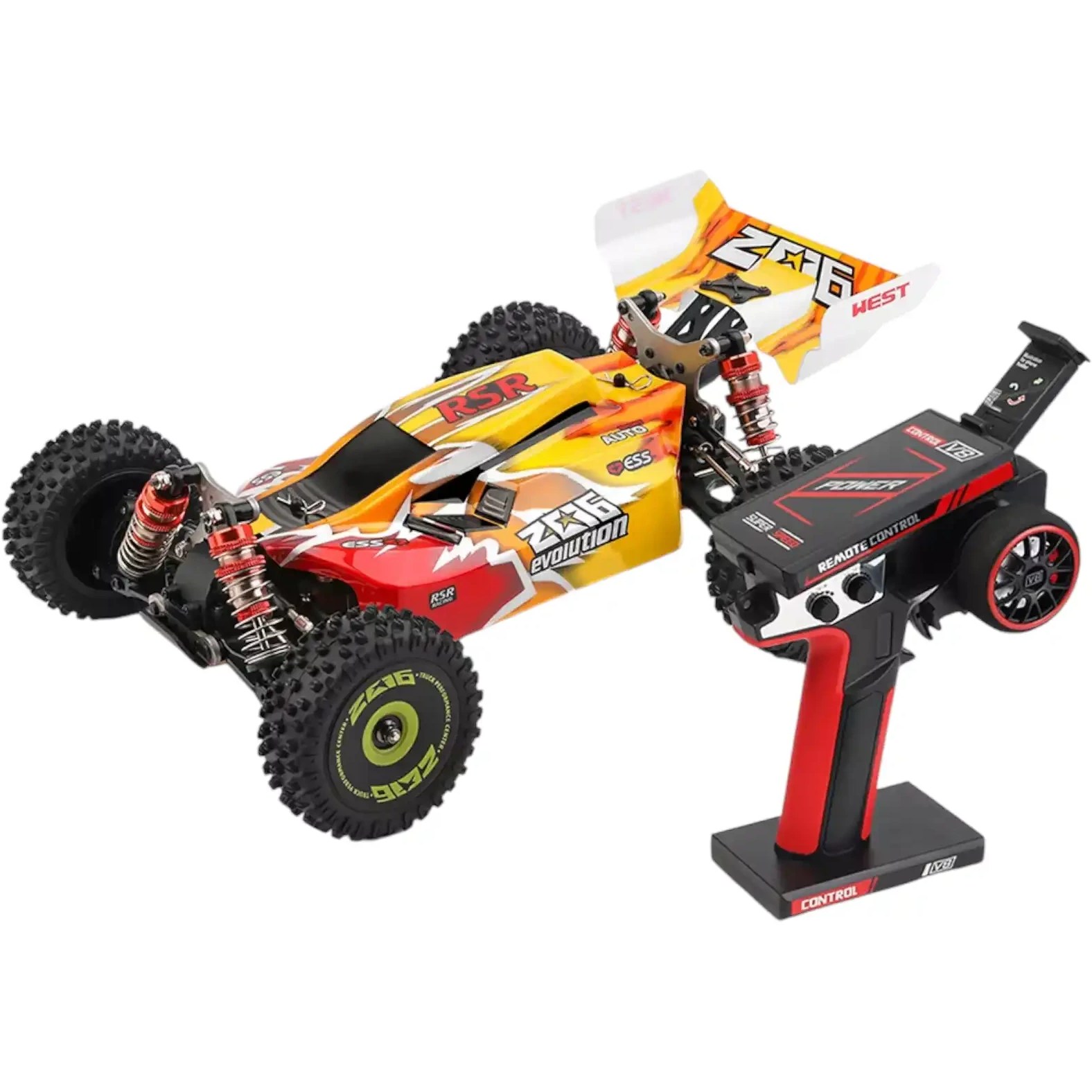 ماشین کنترلی براشلس 75 کیلومتر Wltoys 144010
