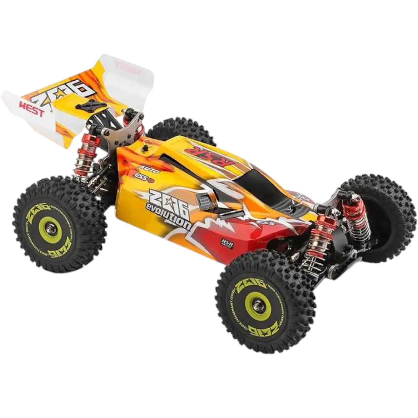 ماشین کنترلی براشلس 75 کیلومتر Wltoys 144010