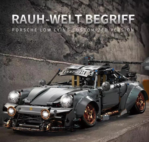 لگو تکنیک ماشین پورشه 964 تعداد 2435 قطعه طوسی مدل 10220B