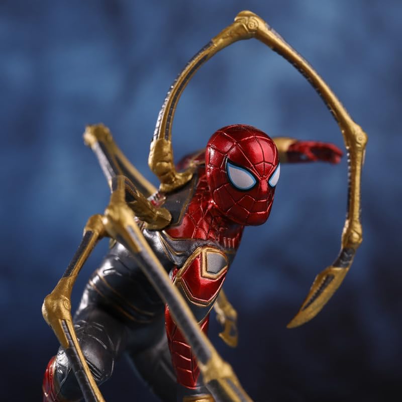 فیگور مرد عنکبوتی اینفینیتی وار طرح آیرون اسپایدر مدل Infinity War