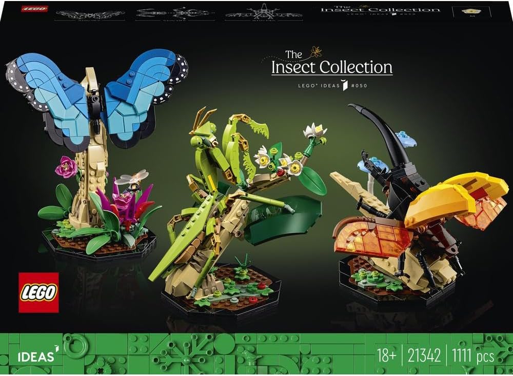 لگو مجموعه حشرات ایده 1111 قطعه مدل IDEAS Lego The Insect Collection 21342