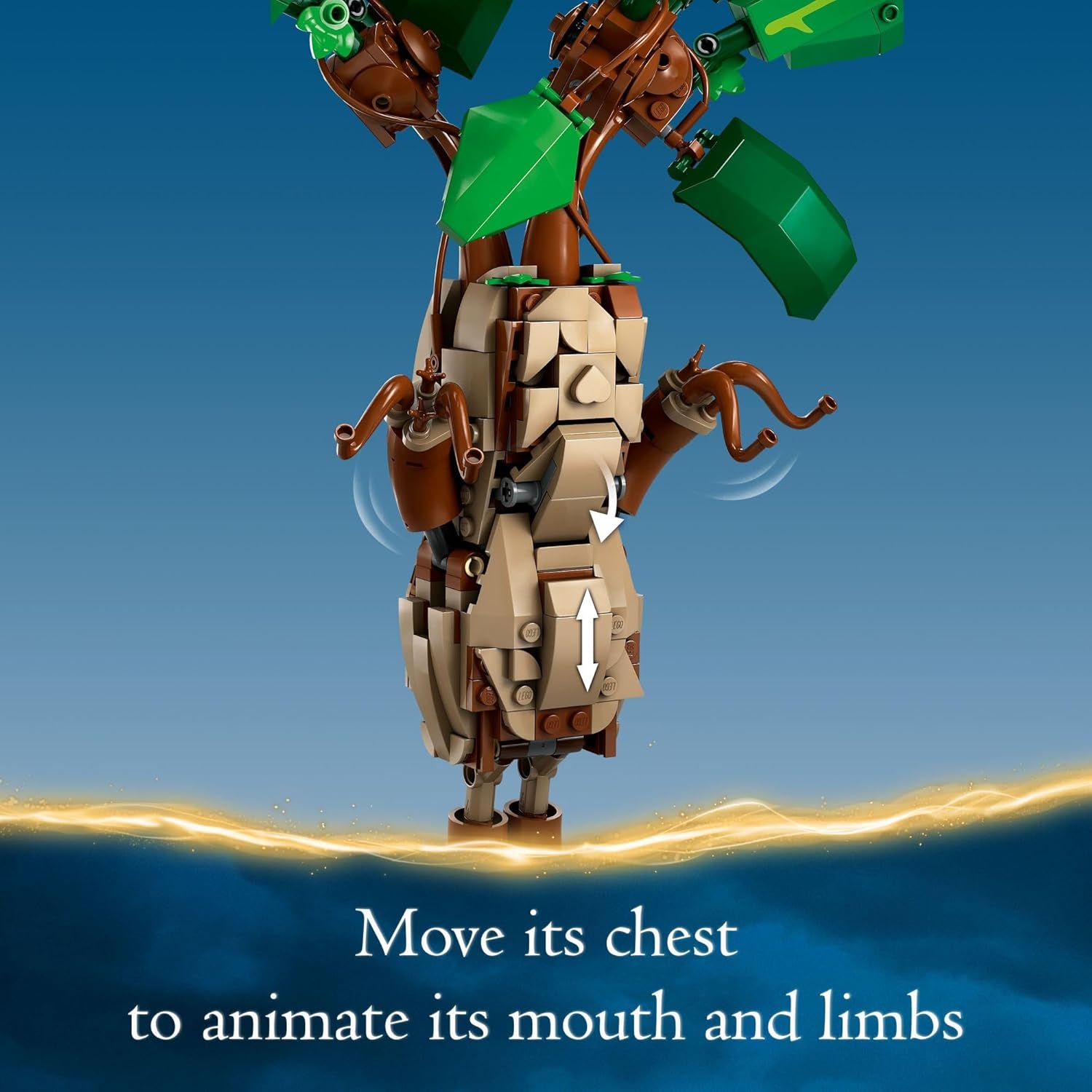لگو گلدان هری پاتر سری مندریک 579 قطعه مدل Lego Harry Potter™ Mandrake Adamot 76433