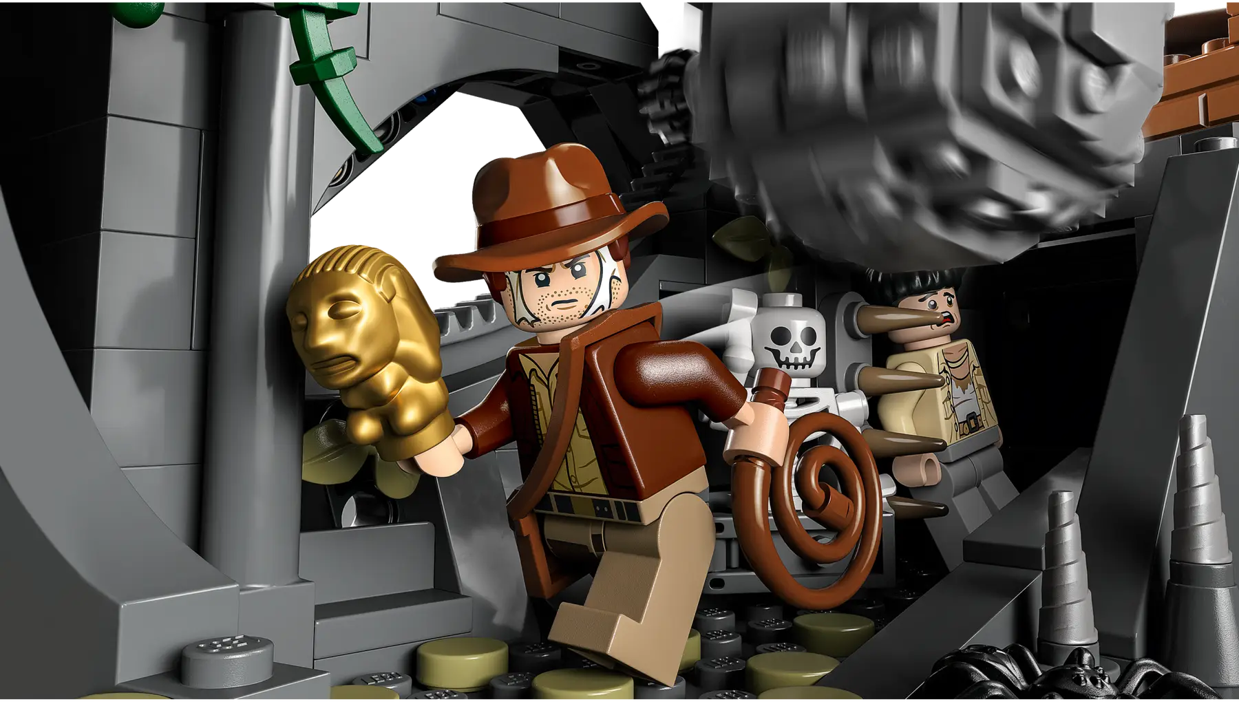 لگو معبد ایندیاناجونز ایدول 1545 قطعه مدل Lego Temple of the Golden Idol Indiana Jones 77015