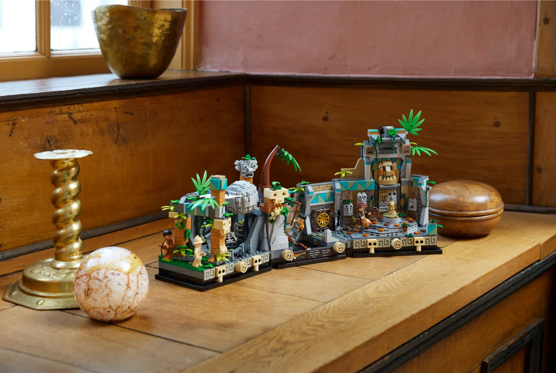 لگو معبد ایندیاناجونز ایدول 1545 قطعه مدل Lego Temple of the Golden Idol Indiana Jones 77015