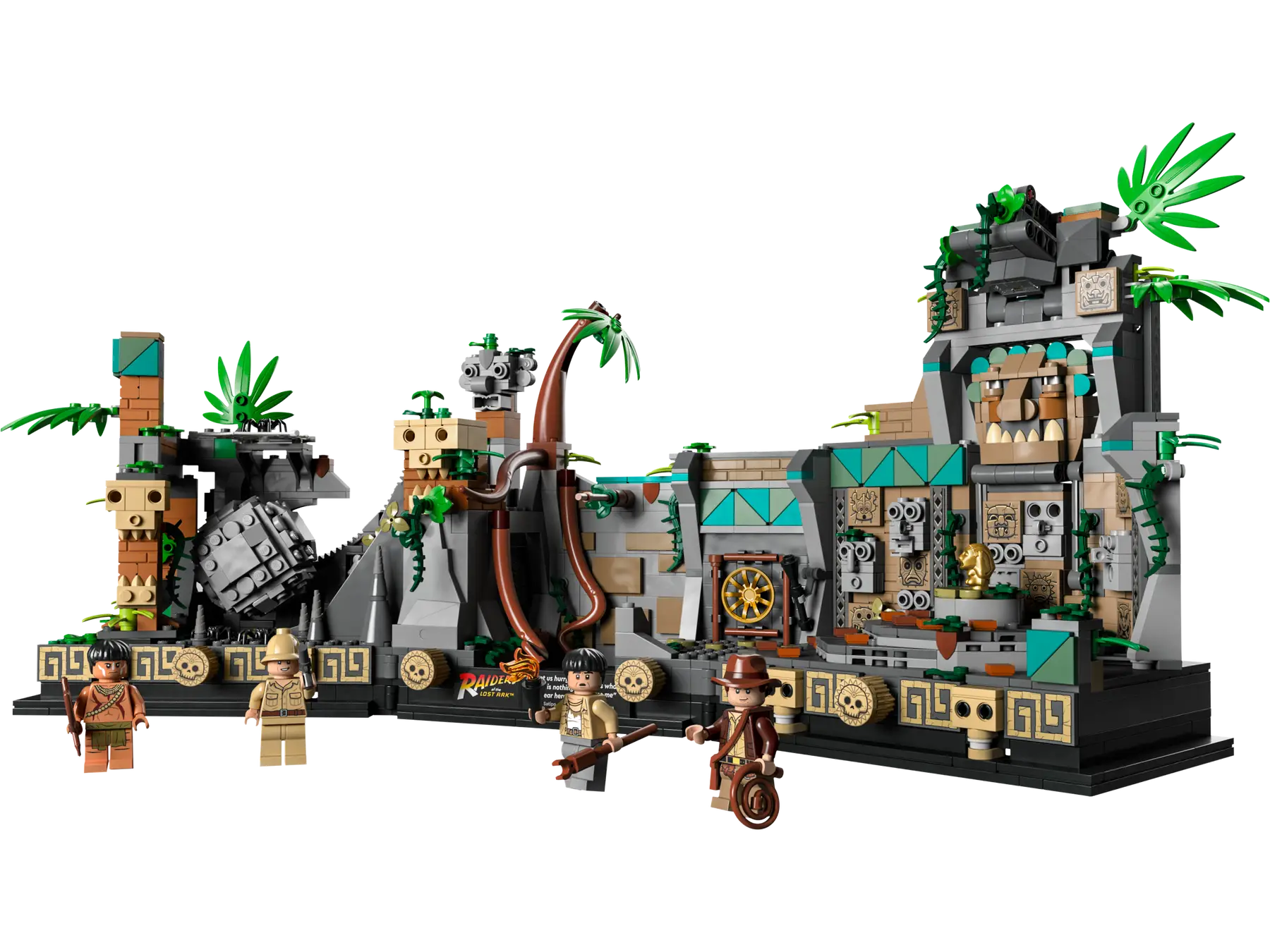 لگو معبد ایندیاناجونز ایدول 1545 قطعه مدل Lego Temple of the Golden Idol Indiana Jones 77015