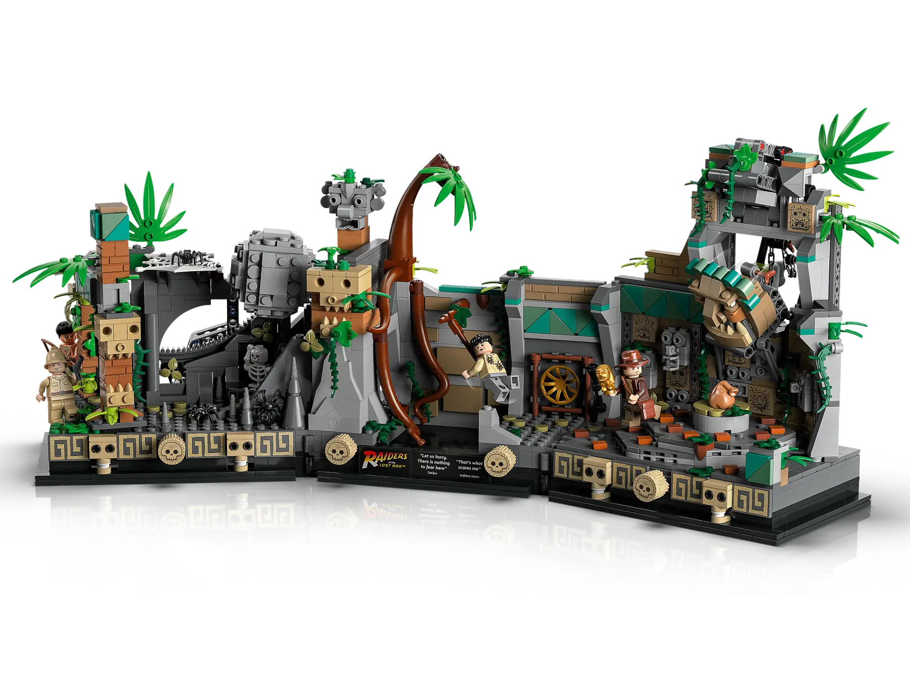 لگو معبد ایندیاناجونز ایدول 1545 قطعه مدل Lego Temple of the Golden Idol Indiana Jones 77015