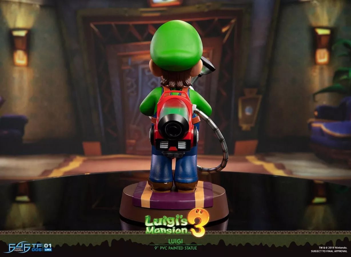 فیگور لوئیجی از ماریو اورجینال 25 سانت مدل Luigi Mansion 3 First 4 Figures