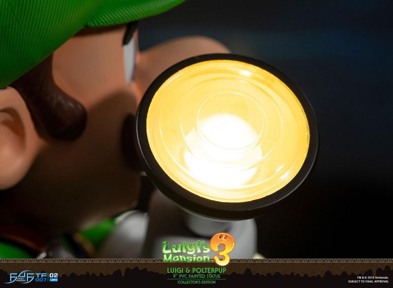 فیگور لوئیجی نسخه دلوکس از ماریو اورجینال 25 سانت مدل Luigi Mansion 3 First 4 Figures Deluxe Vision