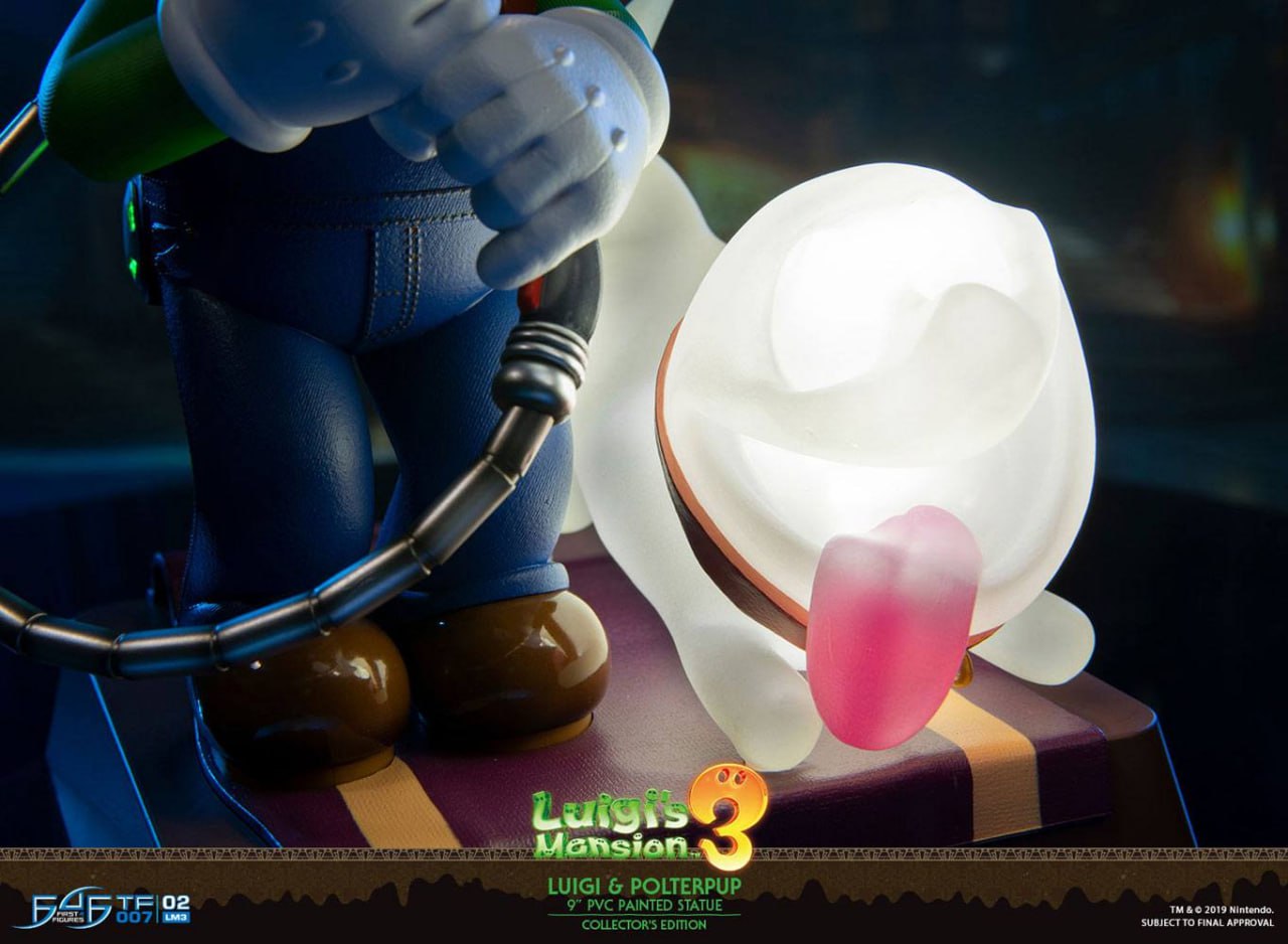 فیگور لوئیجی نسخه دلوکس از ماریو اورجینال 25 سانت مدل Luigi Mansion 3 First 4 Figures Deluxe Vision