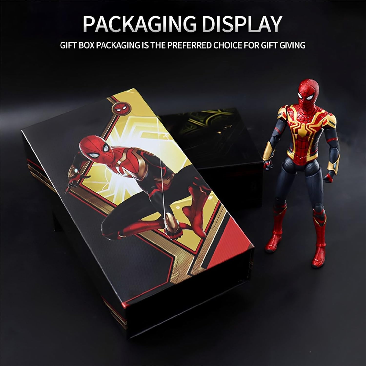 اکشن فیگور اسپایدرمن 18 سانت برند زد دی تویز مدل No Way Home Spiderman Integrated Suit ZD TOYS