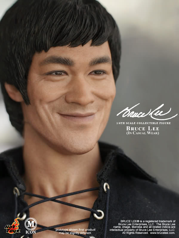 اکشن فیگور بروسلی برند هات تویز 1/6 مدل Bruce Lee Hot Toys MIS12 Casual Wear 1/6