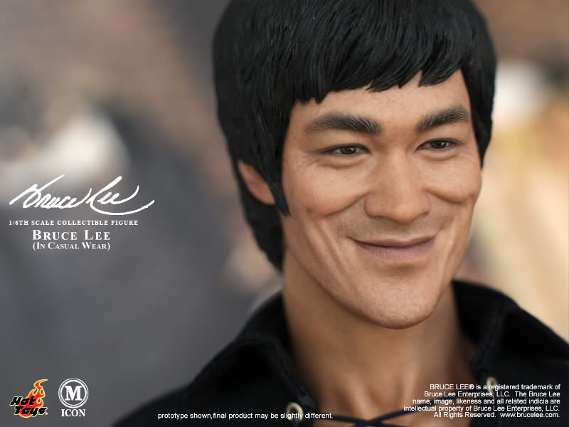 اکشن فیگور بروسلی برند هات تویز 1/6 مدل Bruce Lee Hot Toys MIS12 Casual Wear 1/6