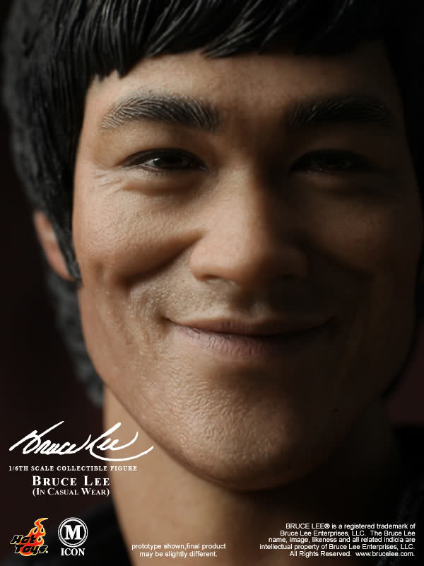 اکشن فیگور بروسلی برند هات تویز 1/6 مدل Bruce Lee Hot Toys MIS12 Casual Wear 1/6