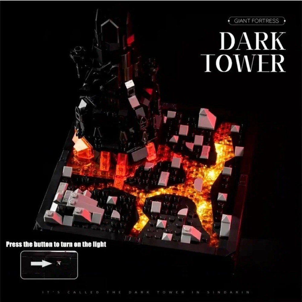 لگو برج تاریکی ارباب حلقه ها 659 قطعه مدل Dark Tower 070