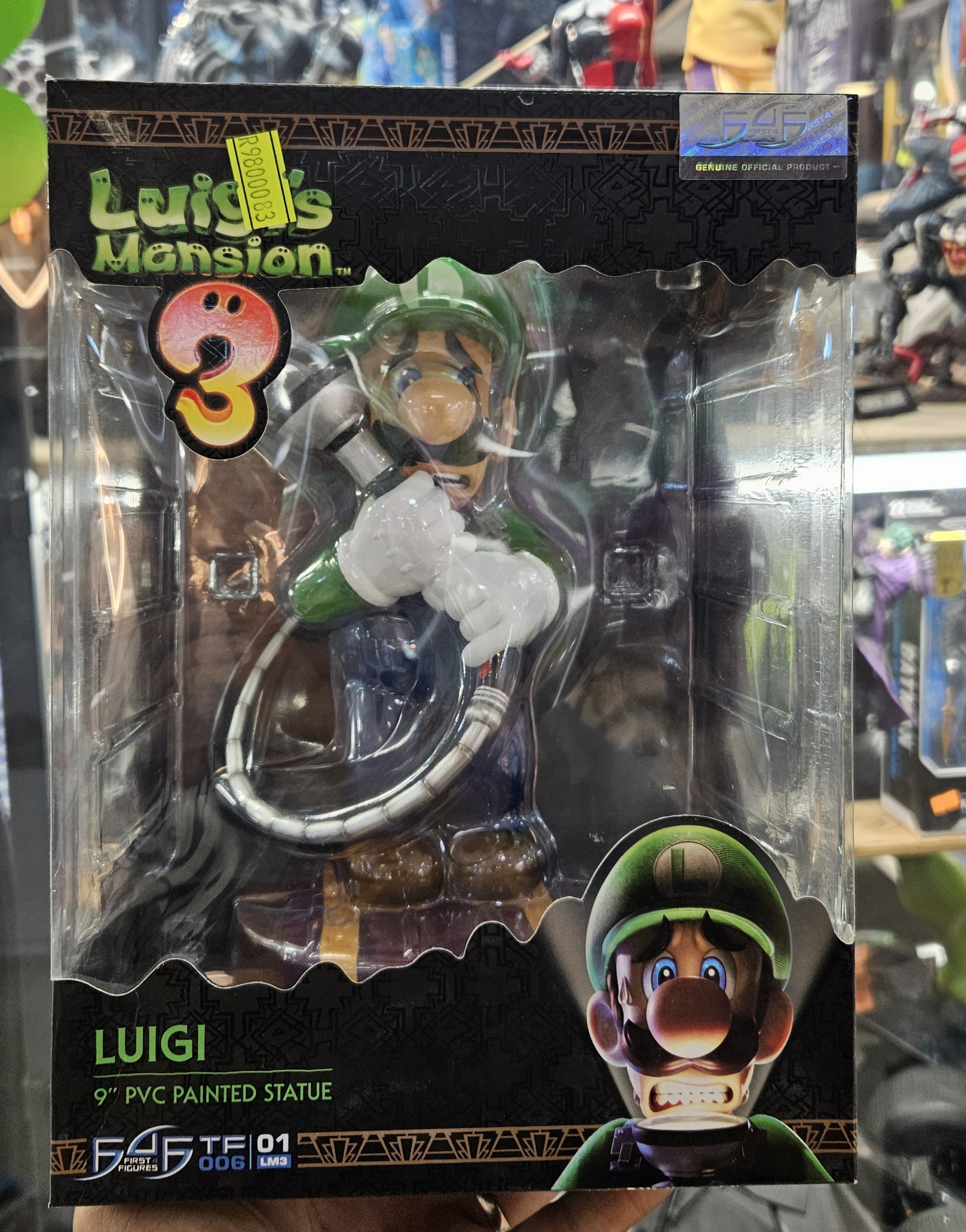 فیگور لوئیجی از ماریو اورجینال 25 سانت مدل Luigi Mansion 3 First 4 Figures