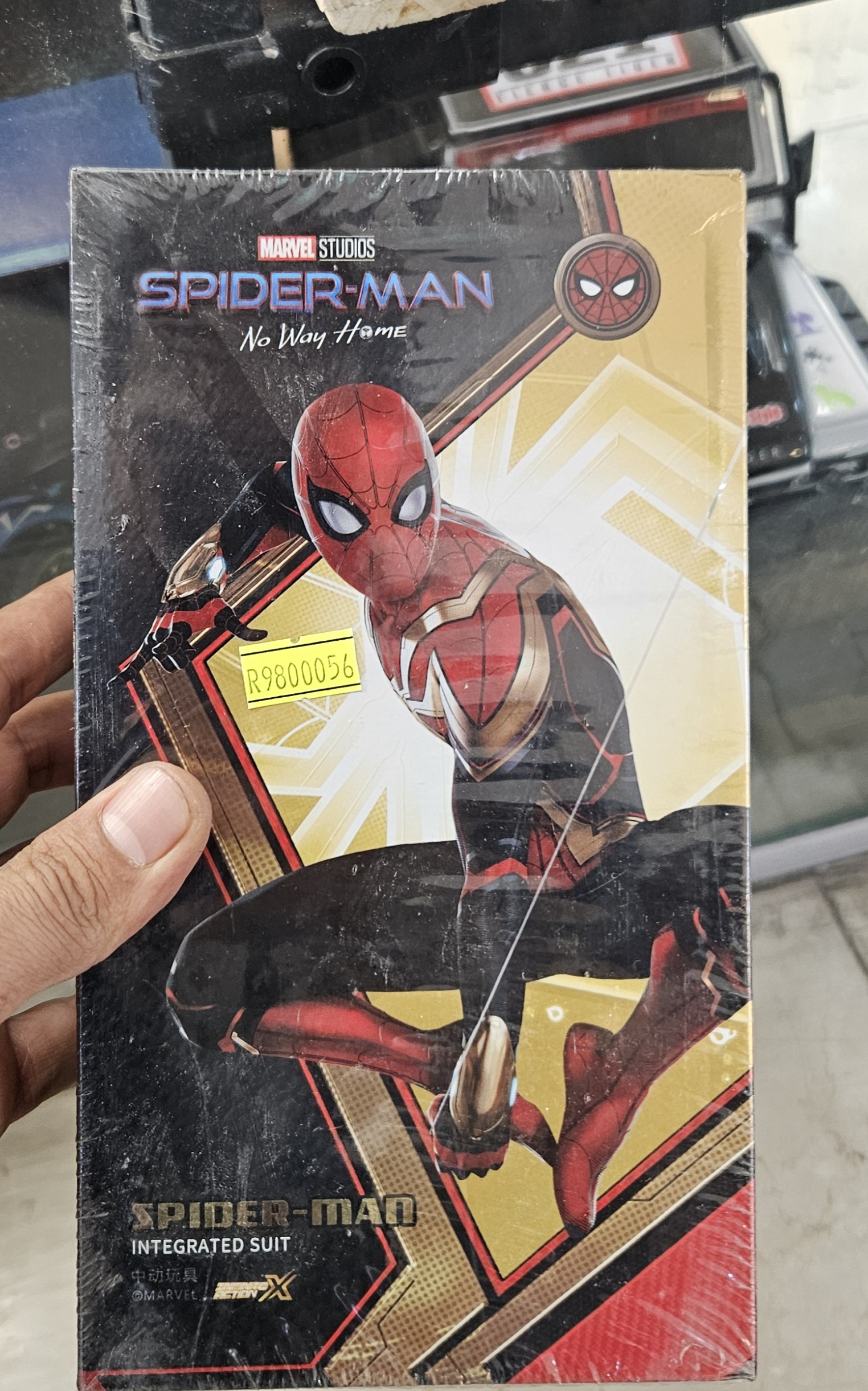 اکشن فیگور اسپایدرمن 18 سانت برند زد دی تویز مدل No Way Home Spiderman Integrated Suit ZD TOYS