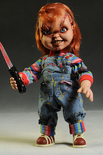اکشن فیگور چاکی برند مزکو 40 سانت سخنگو مدل Bride Of Chucky Mezco