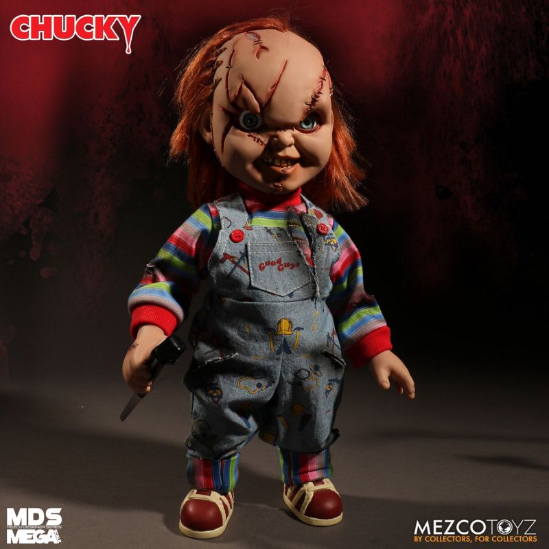 اکشن فیگور چاکی برند مزکو 40 سانت سخنگو مدل Bride Of Chucky Mezco