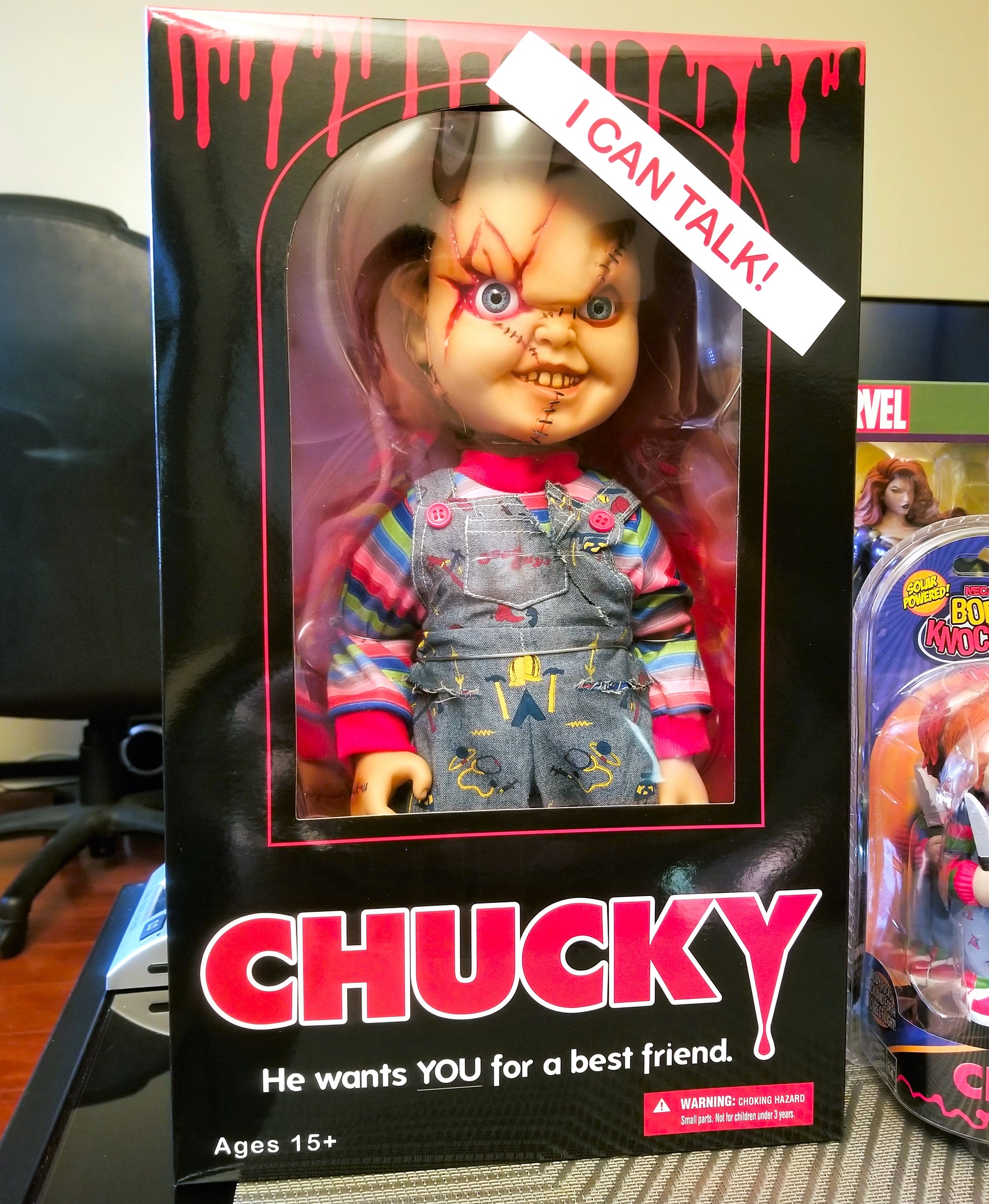 اکشن فیگور چاکی برند مزکو 40 سانت سخنگو مدل Bride Of Chucky Mezco