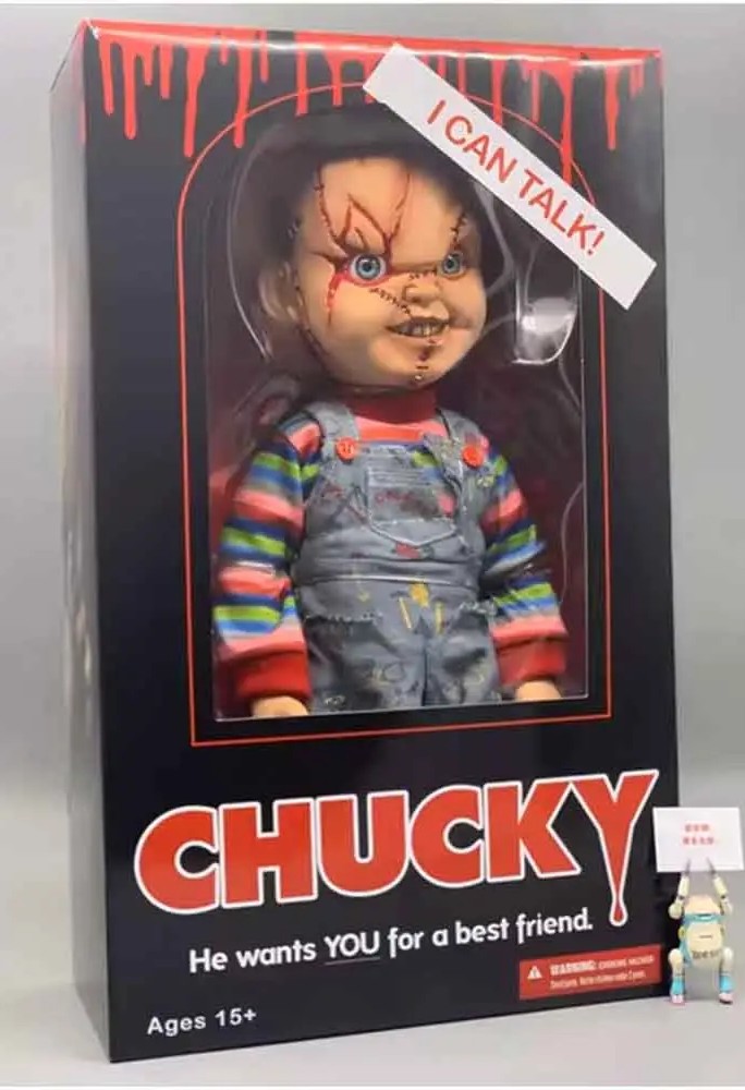 اکشن فیگور چاکی برند مزکو 40 سانت سخنگو مدل Bride Of Chucky Mezco