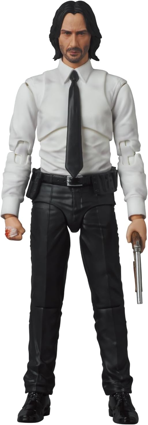اکشن فیگور جان ویک قسمت 4 برند مافکس مدل John Wick Chapter 4 Mafex