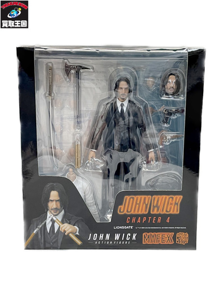 اکشن فیگور جان ویک قسمت 4 برند مافکس مدل John Wick Chapter 4 Mafex
