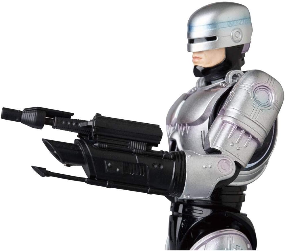 اکشن فیگور پلیس آهنی الکس مورفی روبوکاپ 3 برند مافکس مدل Robocop 3 Mafex