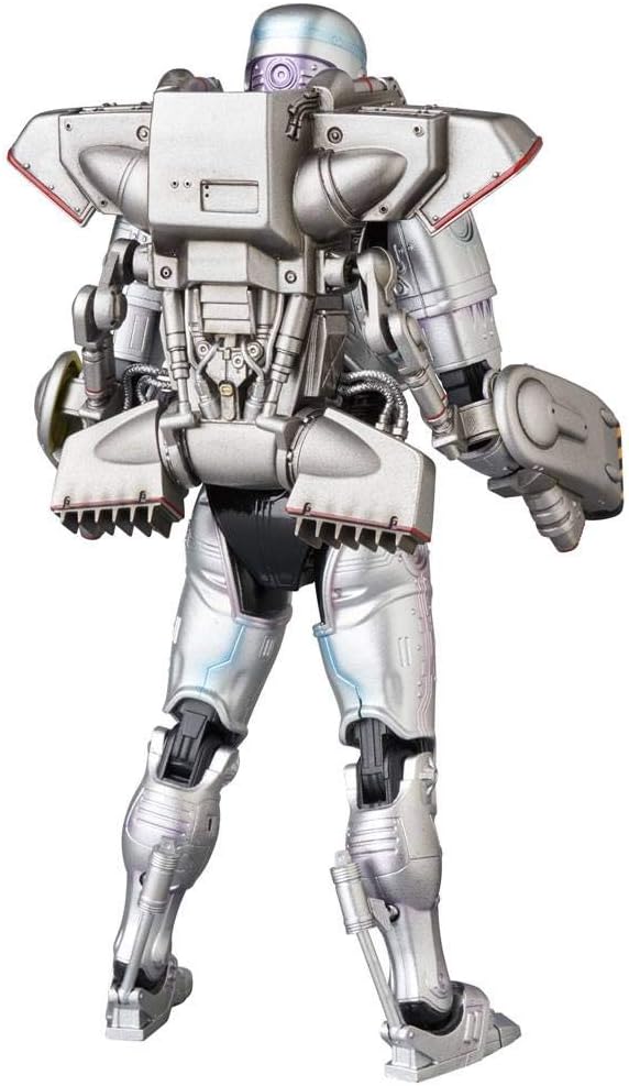 اکشن فیگور پلیس آهنی الکس مورفی روبوکاپ 3 برند مافکس مدل Robocop 3 Mafex