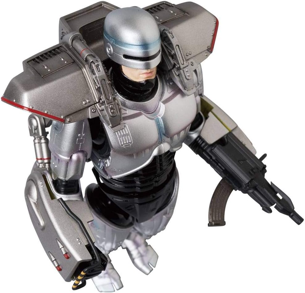 اکشن فیگور پلیس آهنی الکس مورفی روبوکاپ 3 برند مافکس مدل Robocop 3 Mafex