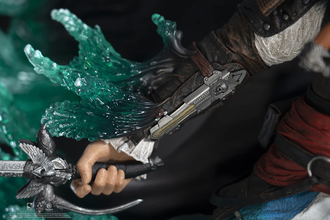فیگور اساسین کرید بلک فلگ ادوارد نسخه اکسکلوسو برند پیورآرت مدل Assassin's Creed Black Flag Animus Edward Exclusive Edition Pure Arts