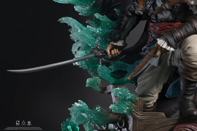 فیگور اساسین کرید بلک فلگ ادوارد نسخه اکسکلوسو برند پیورآرت مدل Assassin's Creed Black Flag Animus Edward Exclusive Edition Pure Arts