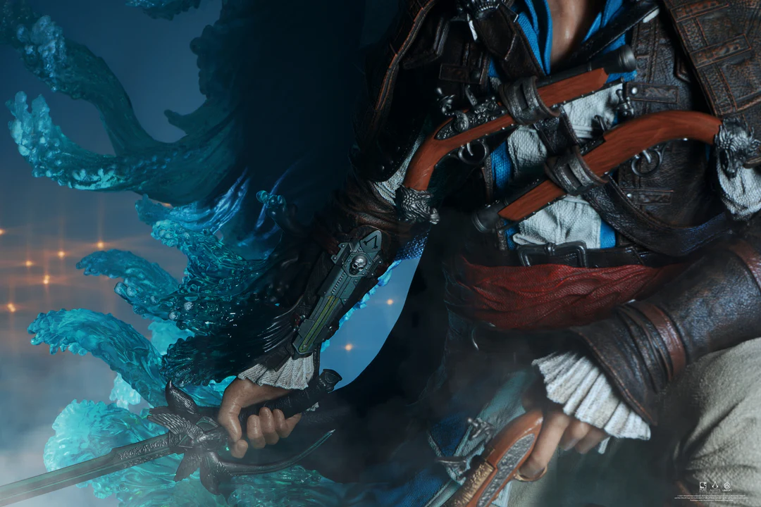 فیگور اساسین کرید بلک فلگ ادوارد نسخه اکسکلوسو برند پیورآرت مدل Assassin's Creed Black Flag Animus Edward Exclusive Edition Pure Arts