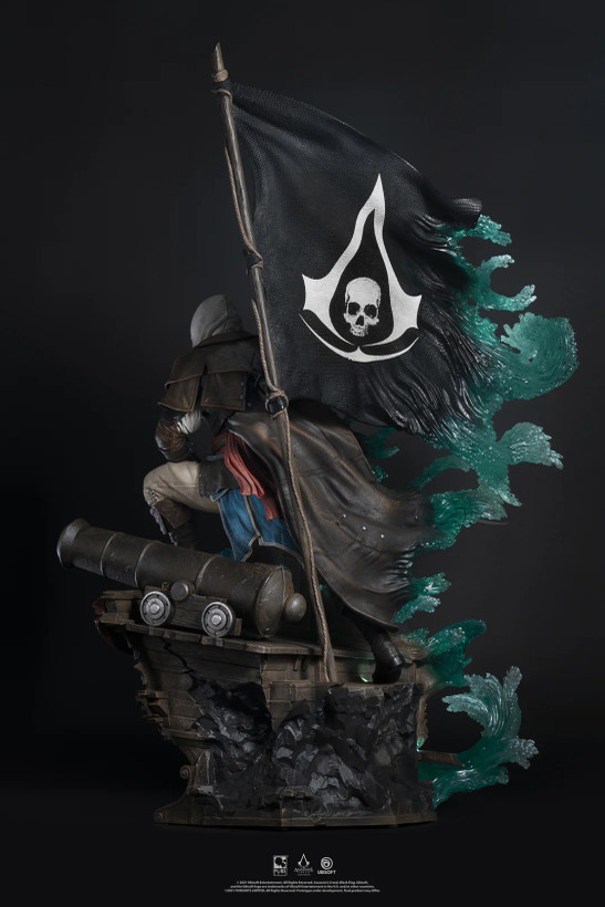 فیگور اساسین کرید بلک فلگ ادوارد نسخه اکسکلوسو برند پیورآرت مدل Assassin's Creed Black Flag Animus Edward Exclusive Edition Pure Arts