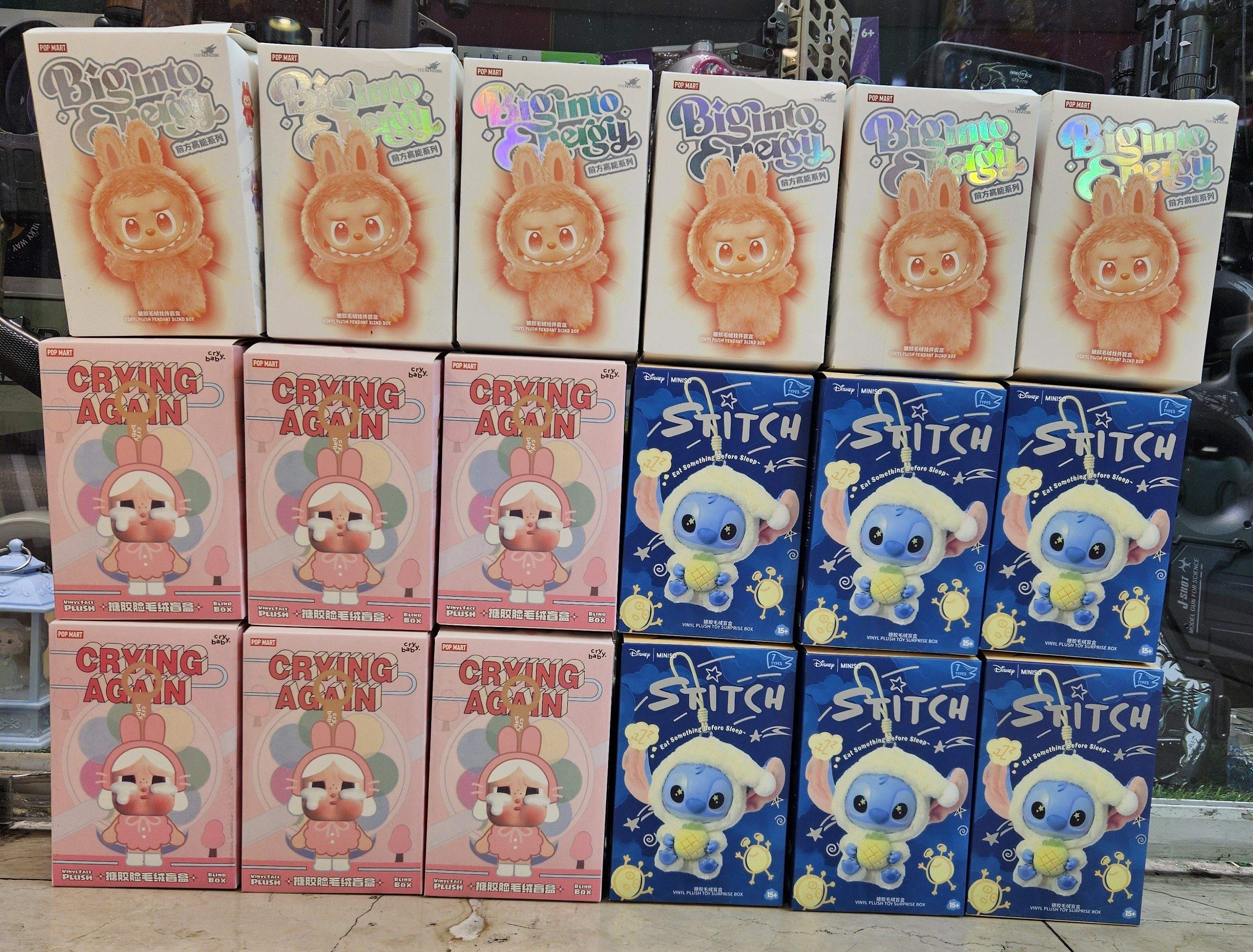 عروسک سوپرایز کرای بیبی اورجینال مدل Pop Mart تک و عمده