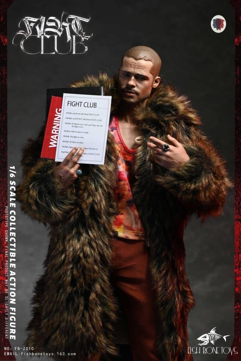 اکشن فیگور فایت کلاب پک دلوکس جک و تایلر 1/6 برند فیش بون FIGHT CLUB Delux Version fishbone