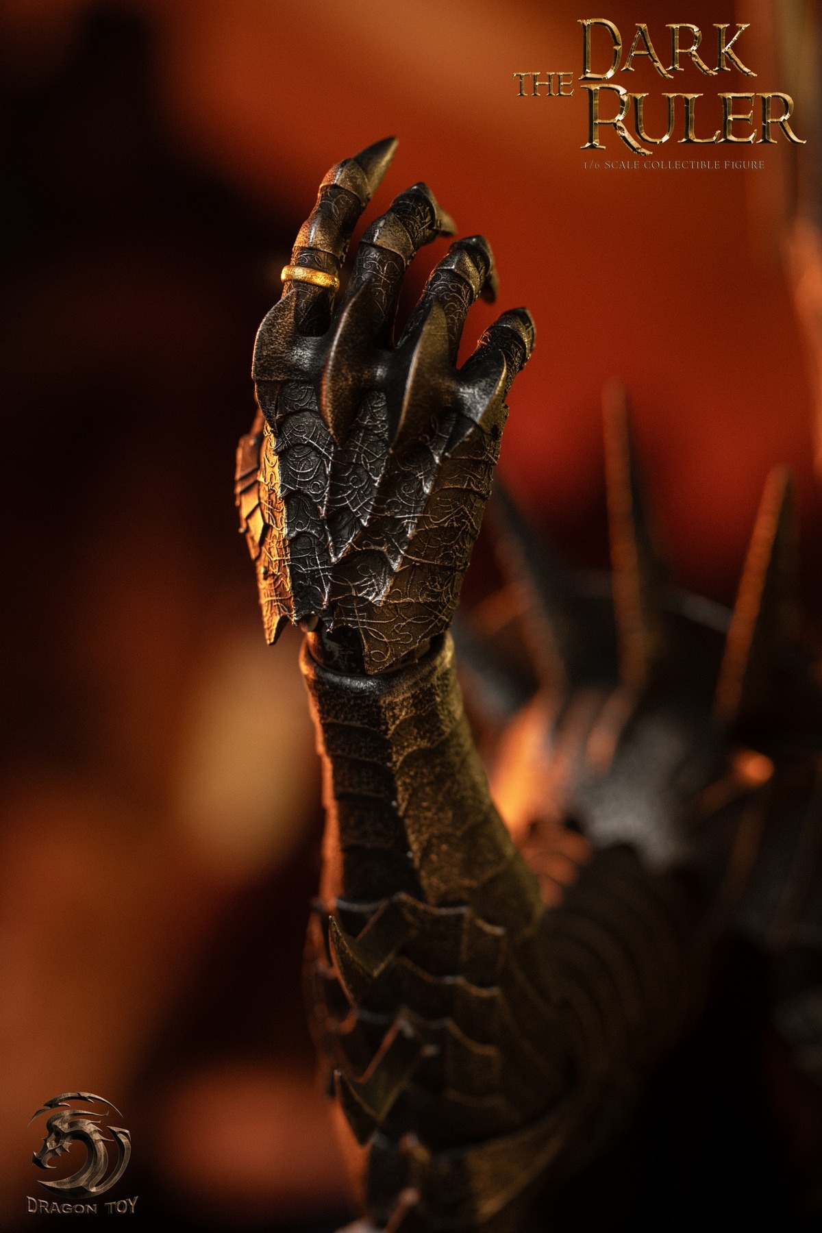 اکشن فیگور سائورون ارباب حلقه ها نسخه لیمیتد 1/4 برند دراگون پلی مدل LORD OF THE RING SAURON Dragon Play