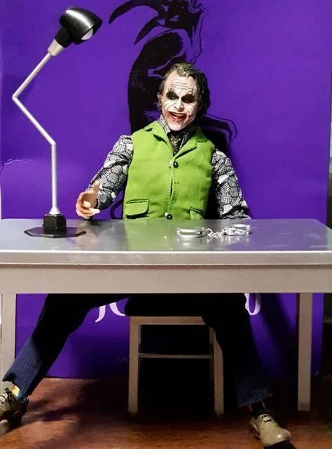 اکشن اکشن فیگور جوکر هیث لجر 1/6 برند لجند کریشن مدل Joker Heath Ledger The Dark Knight LEGEND CREATION DX11