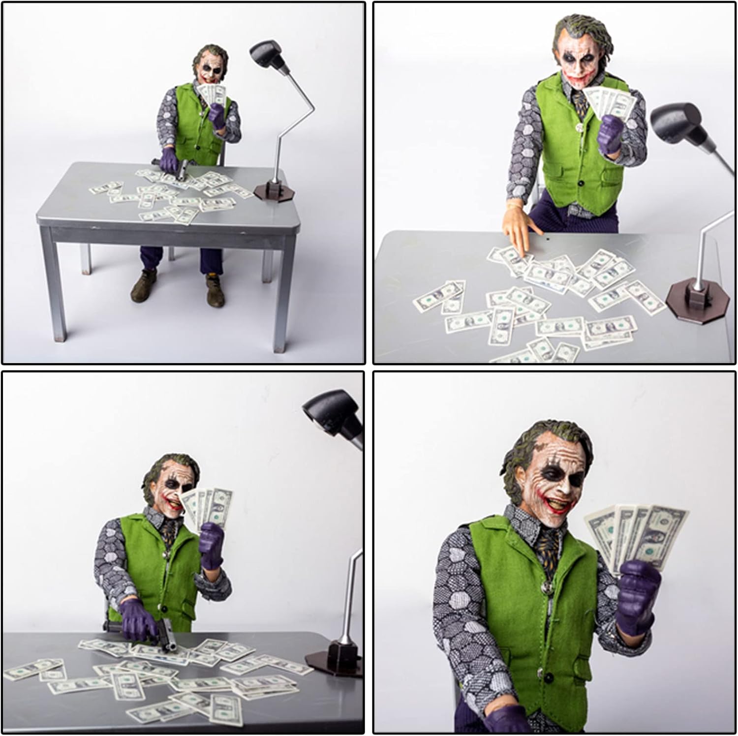 اکشن اکشن فیگور جوکر هیث لجر 1/6 برند لجند کریشن مدل Joker Heath Ledger The Dark Knight LEGEND CREATION DX11