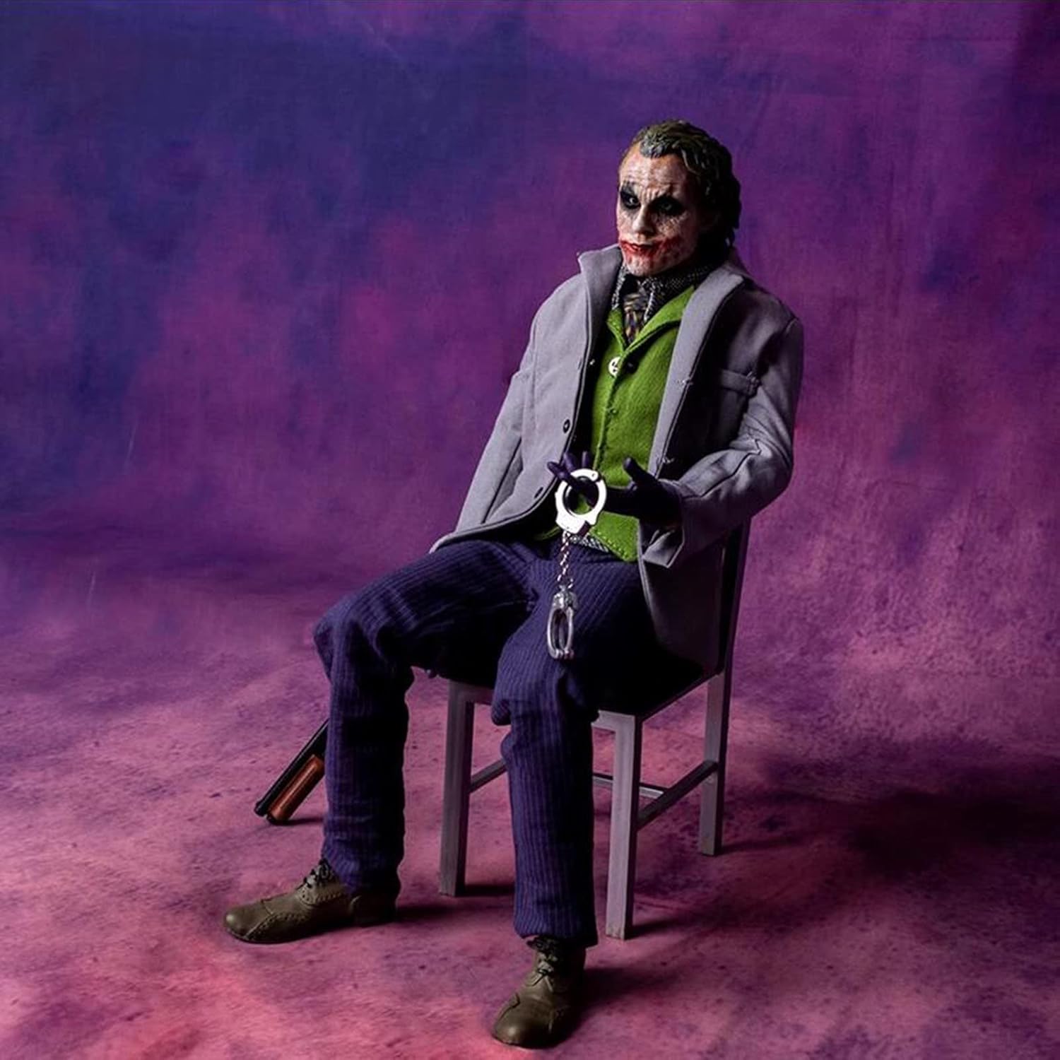 اکشن اکشن فیگور جوکر هیث لجر 1/6 برند لجند کریشن مدل Joker Heath Ledger The Dark Knight LEGEND CREATION DX11