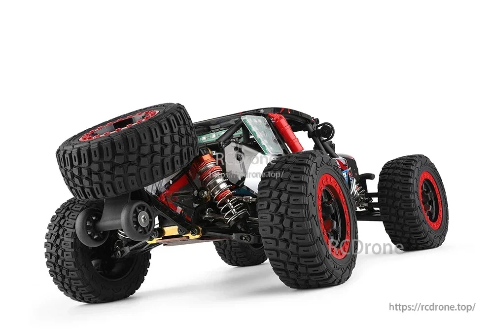 ماشین کنترلی براشلس 60 کیلومتر 1/12 آفرود Wltoys 124028