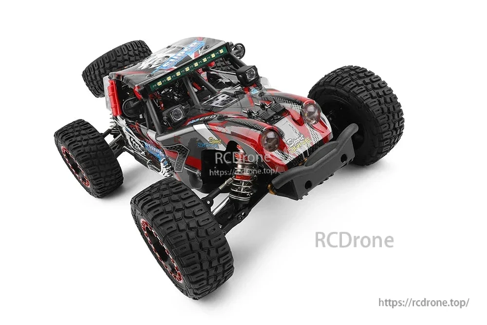 ماشین کنترلی براشلس 60 کیلومتر 1/12 آفرود Wltoys 124028